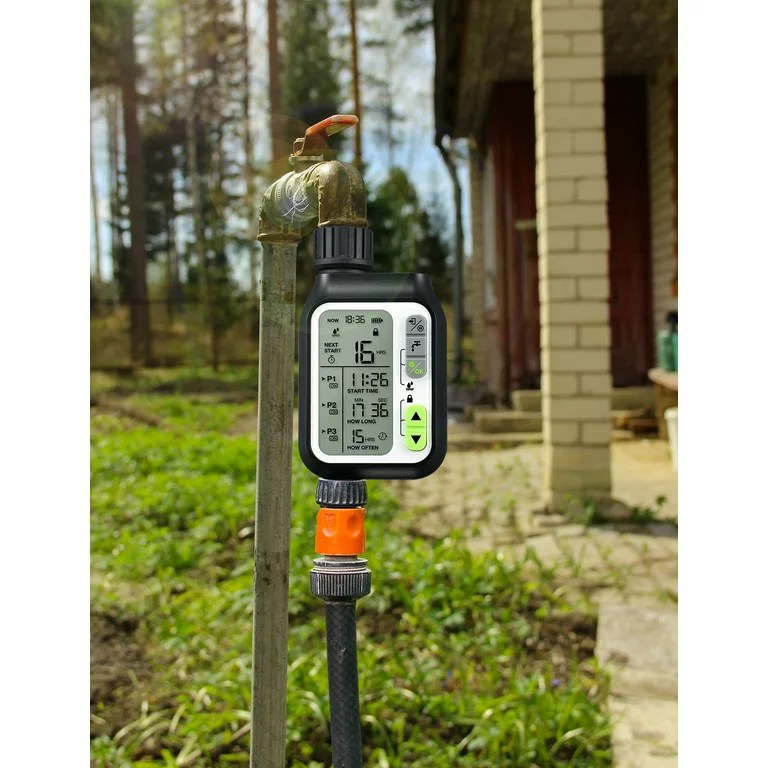 Homitt Programmable Water Timer Digital Water Irrigation Timer with