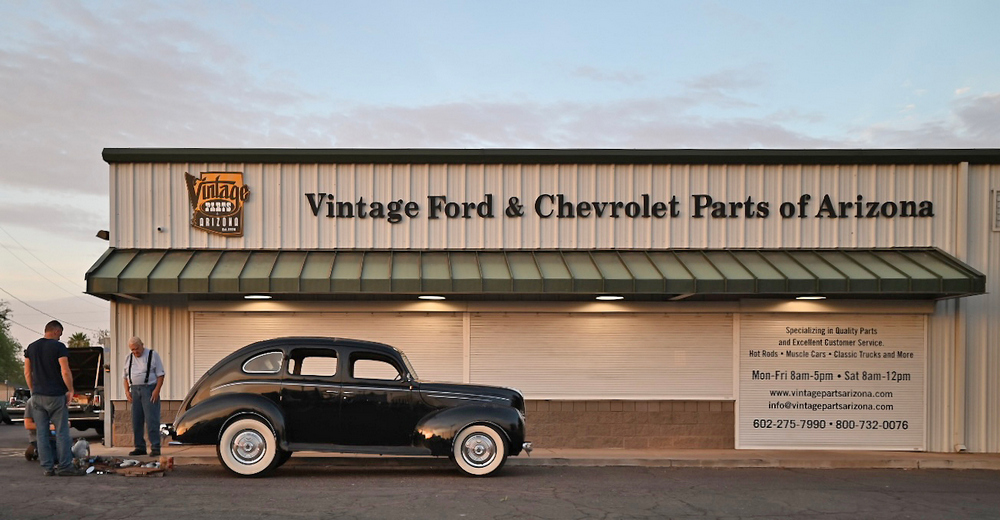 Vintage Parts of Arizona THE SHOP