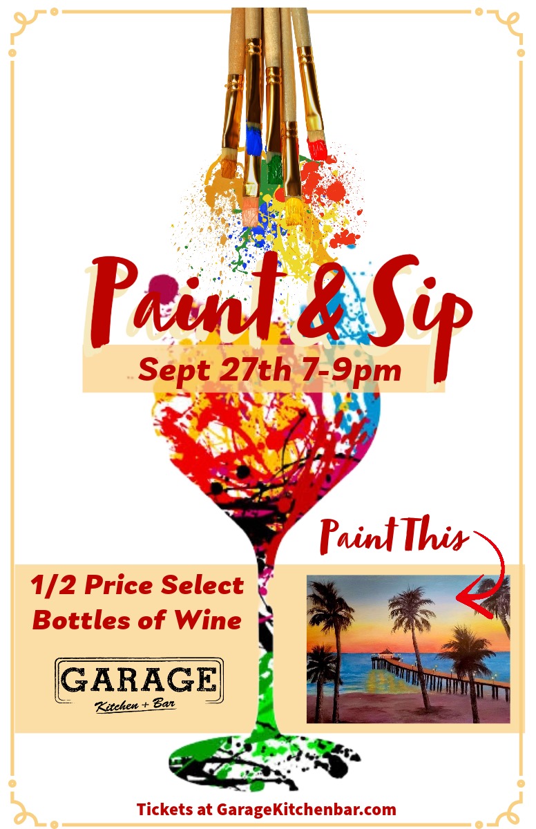 Paint & Sip at the Garage Loft The Shout! House