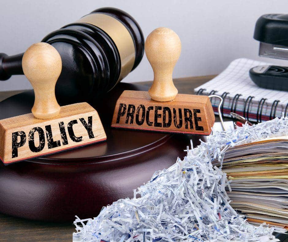 A Guide to Creating a Data Destruction Policy The Shred Force