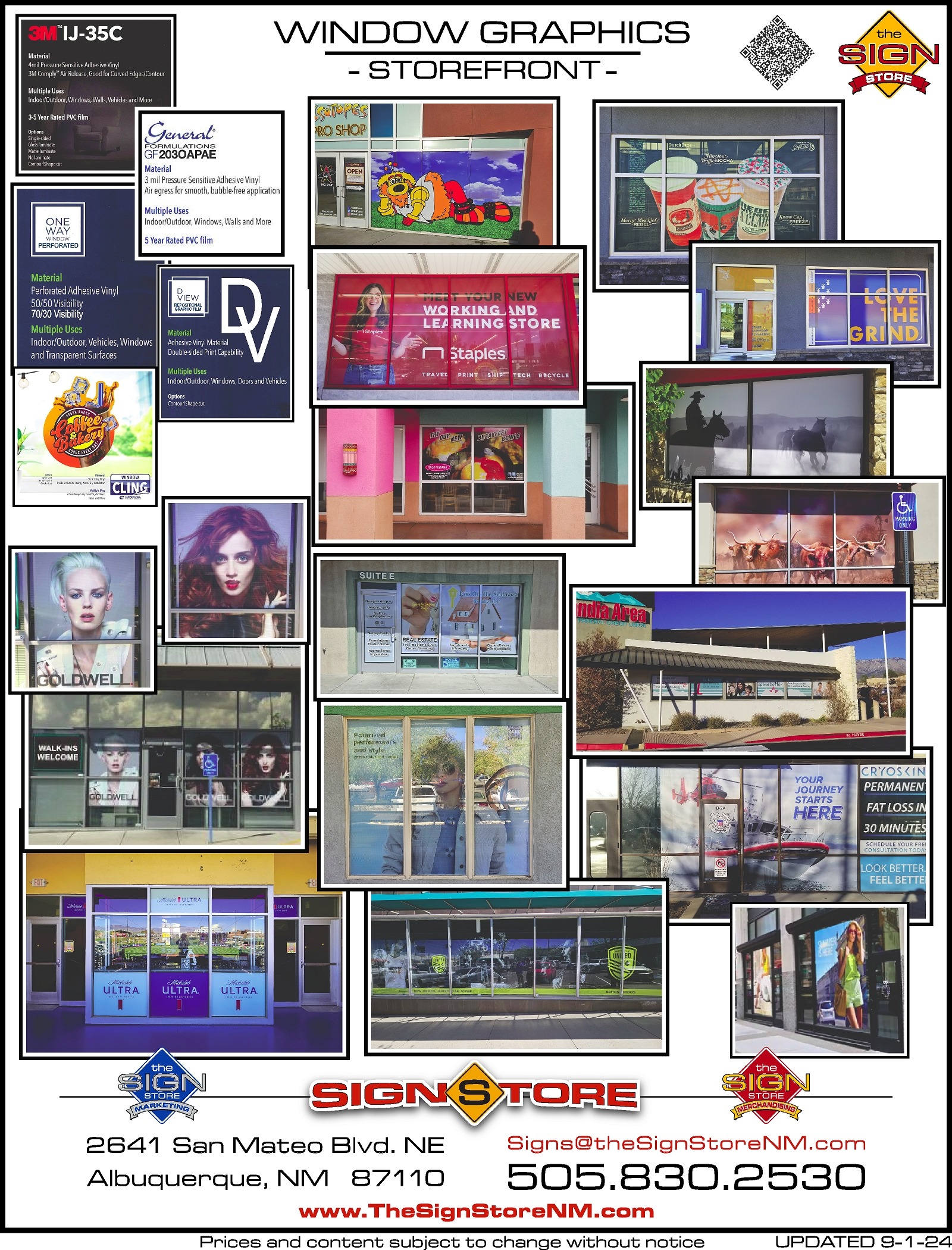 Storefront Graphics Catalog