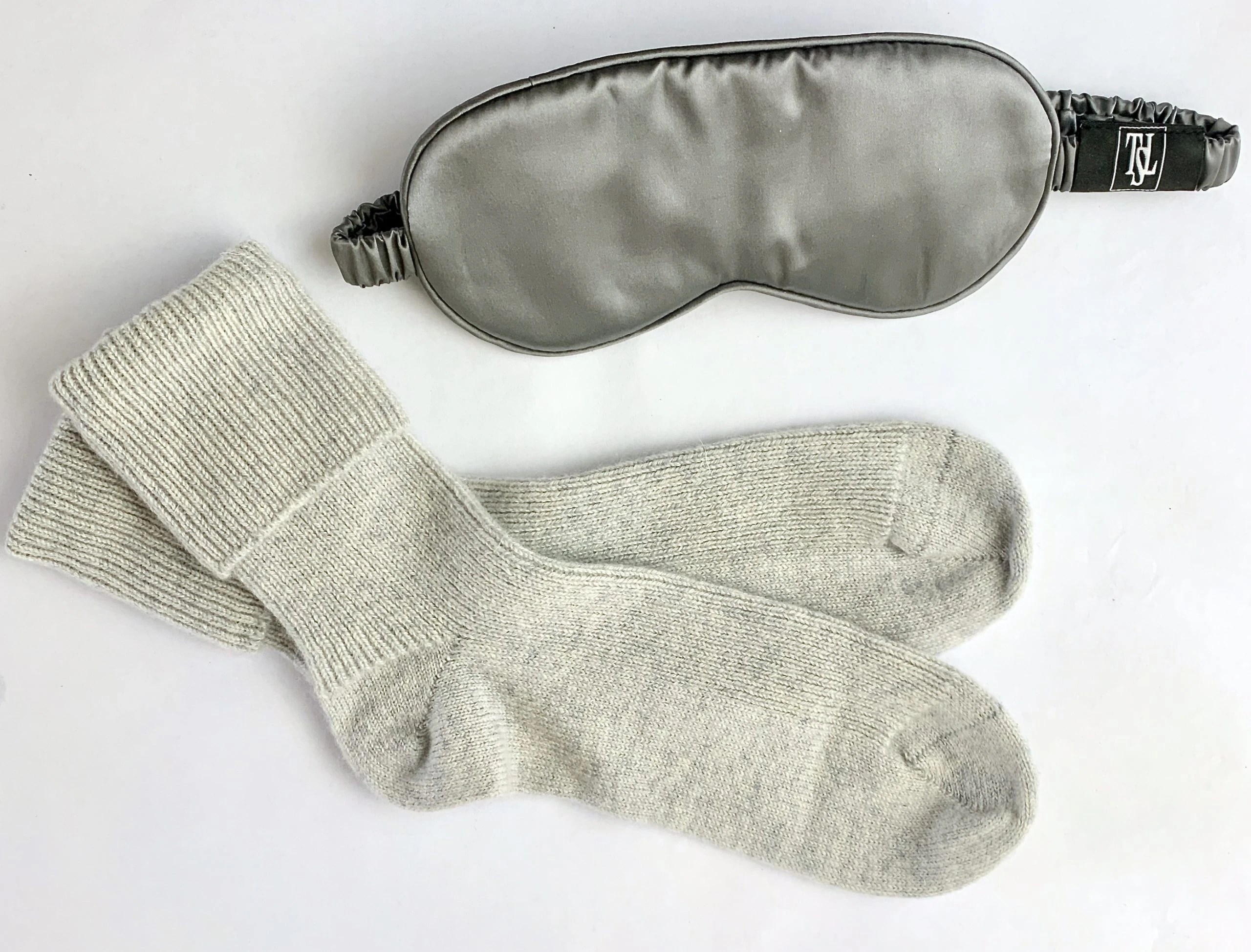 Cashmere & Eye Mask Gift Set The Silk Label