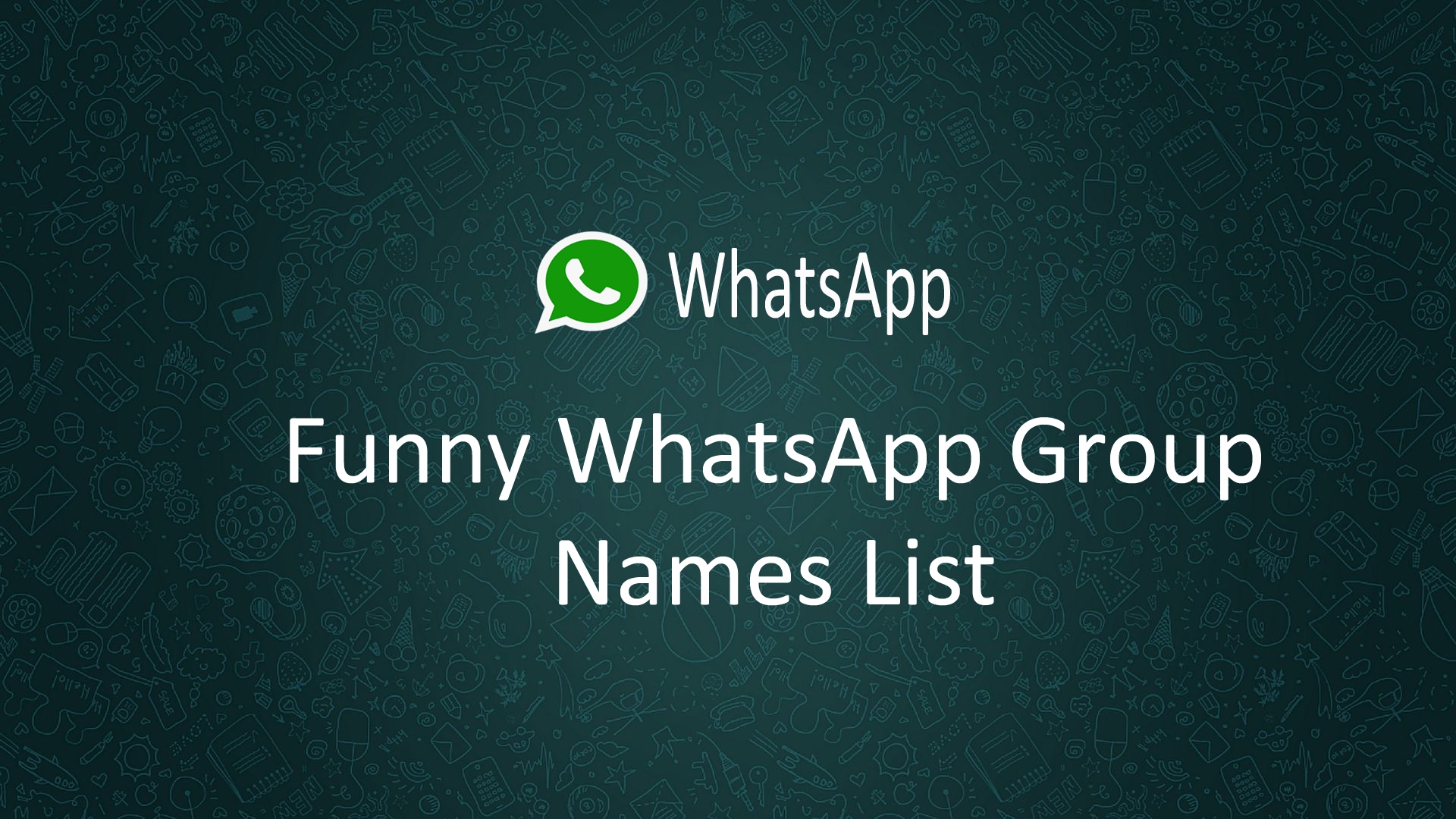 Whatsapp Group Names For School Friends
