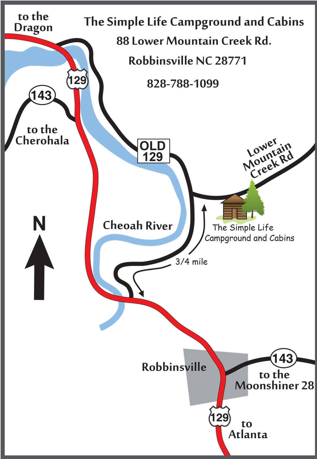 Simple Life Campground Location & Touring Maps Simple Life Mountain