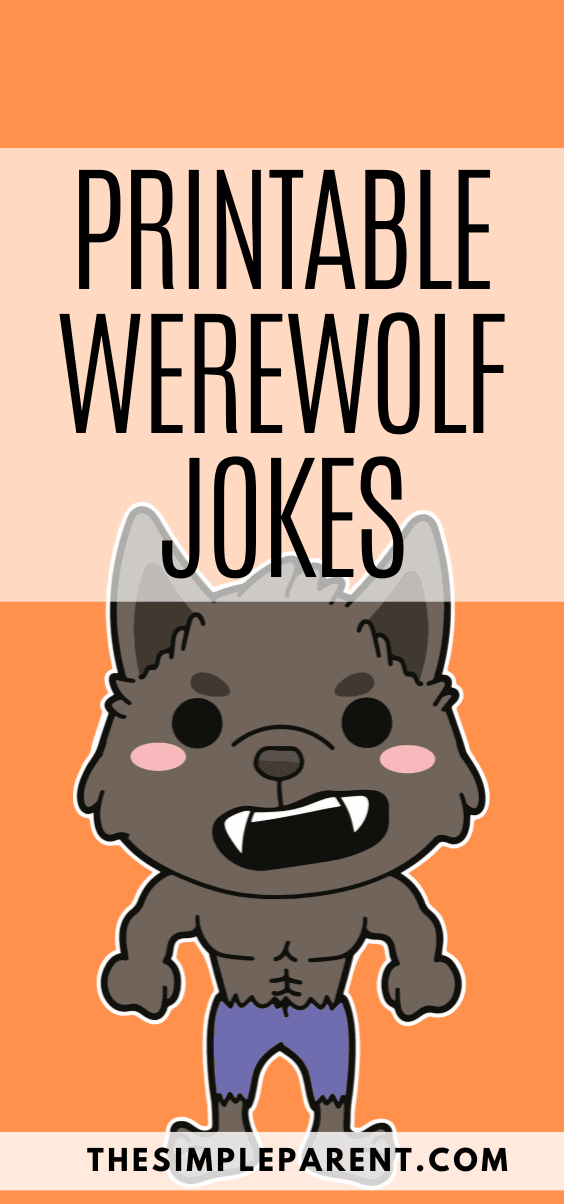 KidFriendly Werewolf Jokes for Halloween (Free Printable Jokes)