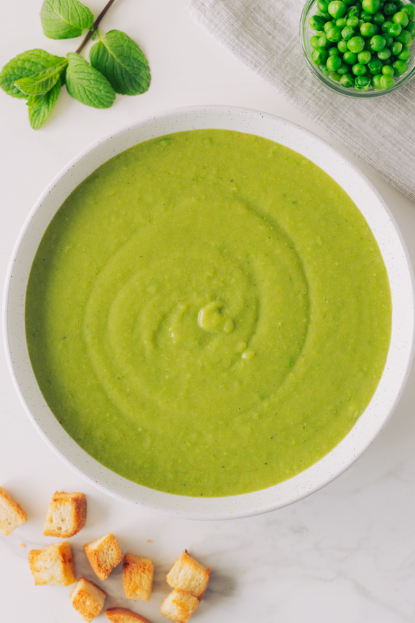 Simple Green Pea Soup Recipe (6ingredients + Dairyfree) The Simpler