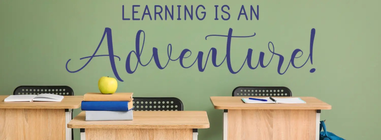 Educational Vinyl Wall Decals & Graphics For School & Classroom Walls The Simple Stencil