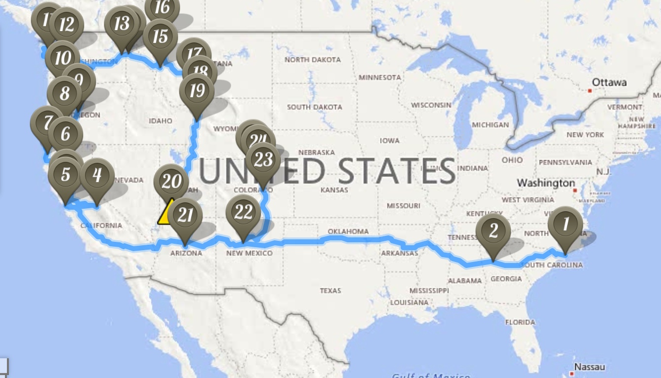 simpleventureRVtriproute The Simple Venture