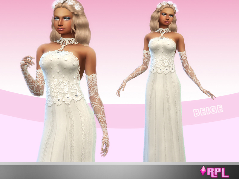 Sims 4 Bridal 03 Wedding set The Sims Book
