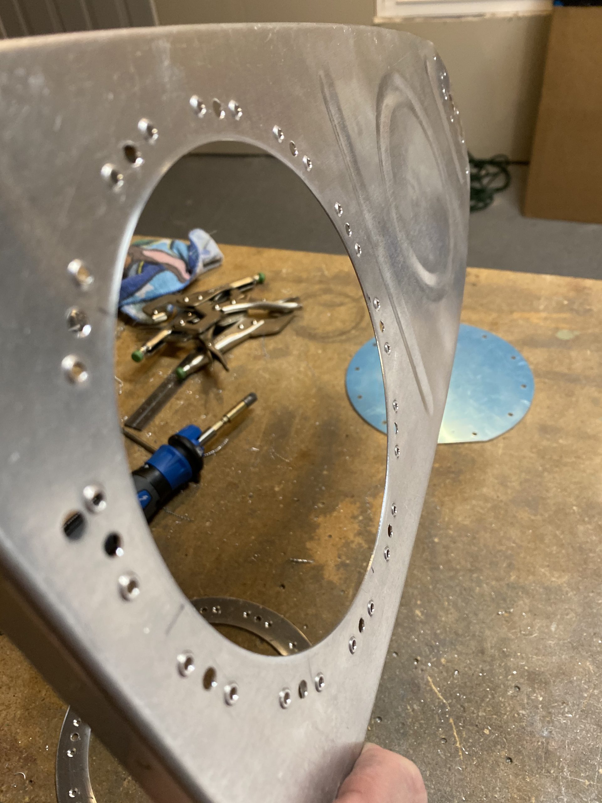 Fuel Tank Access Plates Lynn’s RV7 Build