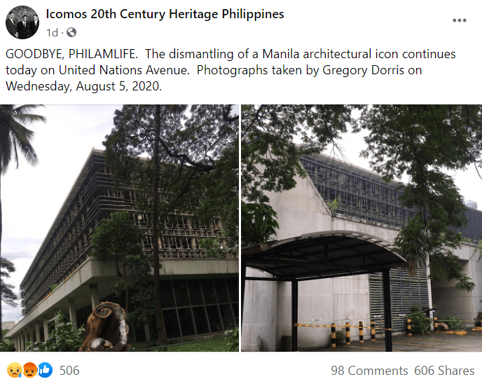 Philam Life Building & Theater In Manila Is Soon To Be Redeveloped