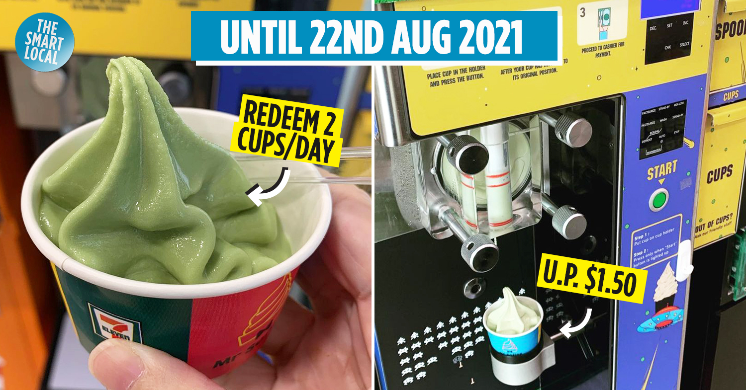 7Eleven Has Free Matcha Mr Softee Ice Cream With No Catch