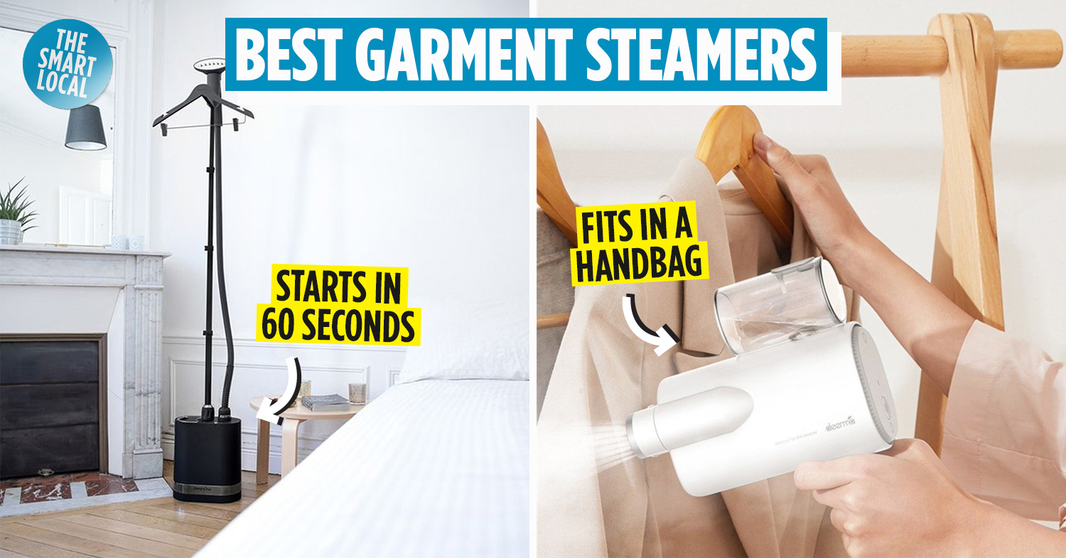 8 Best Garment Steamers In Singapore For Easy Dewrinkling Of Clothes