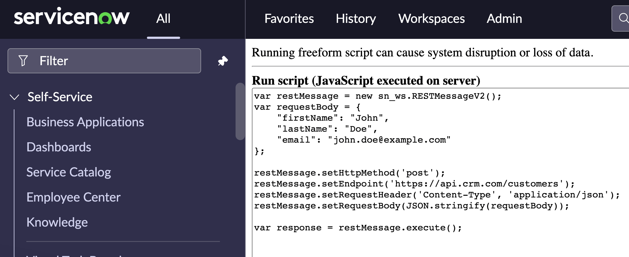 How To Send A JSON Object Body With The RESTMessageV2 API Use