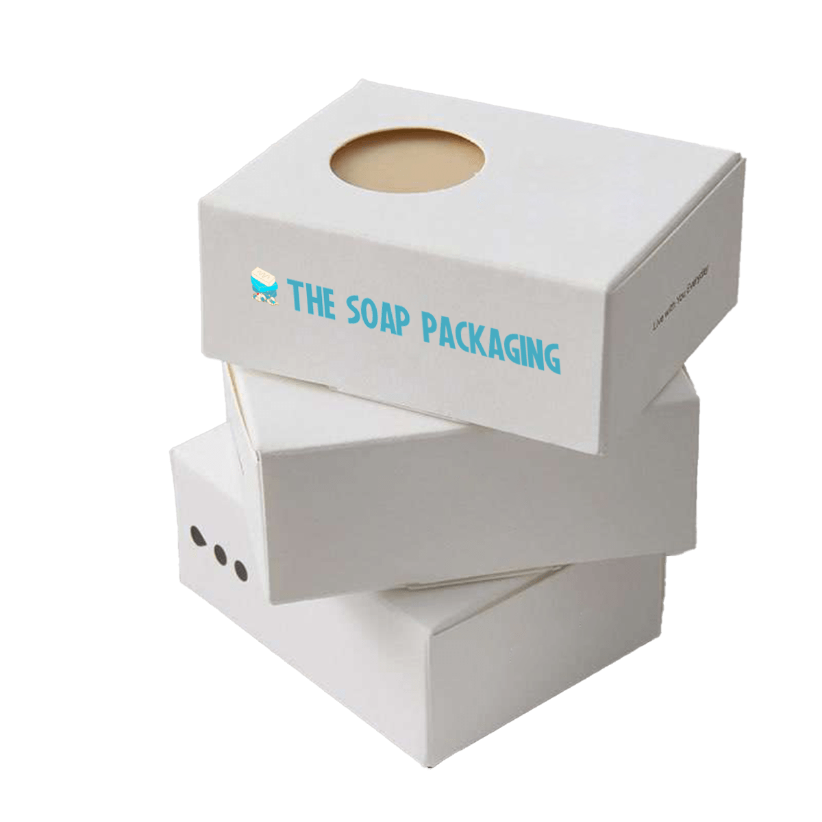 Custom White Soap Boxes, Wholesale The Soap Packaging