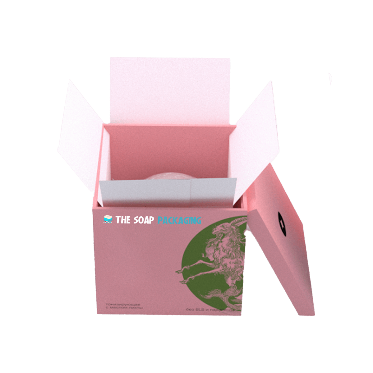 Custom Single Bath Bomb Packaging The Soap Packaging