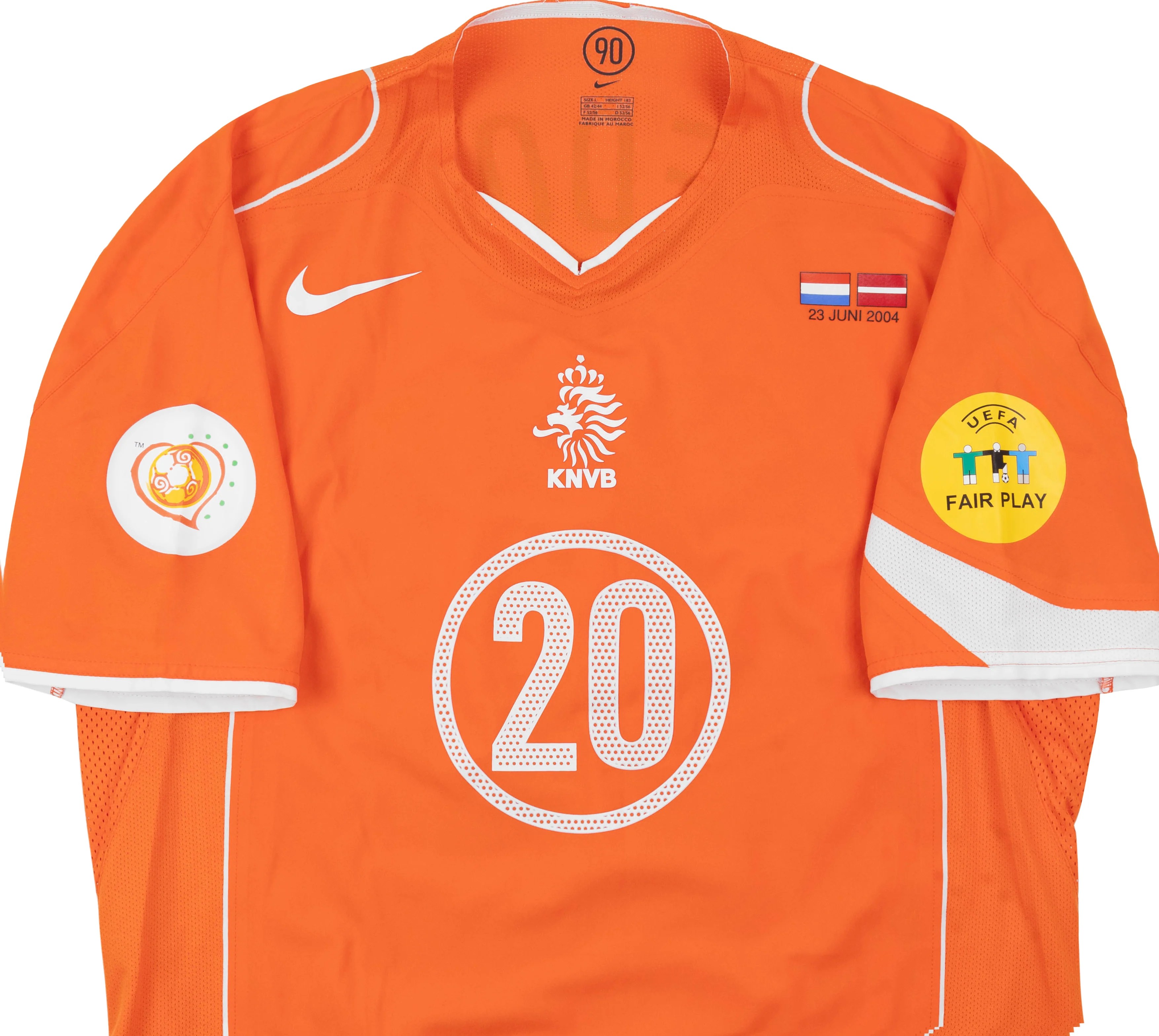 Match Worn Shirts Retro Football Shirts & Clothing The Soccer Archive