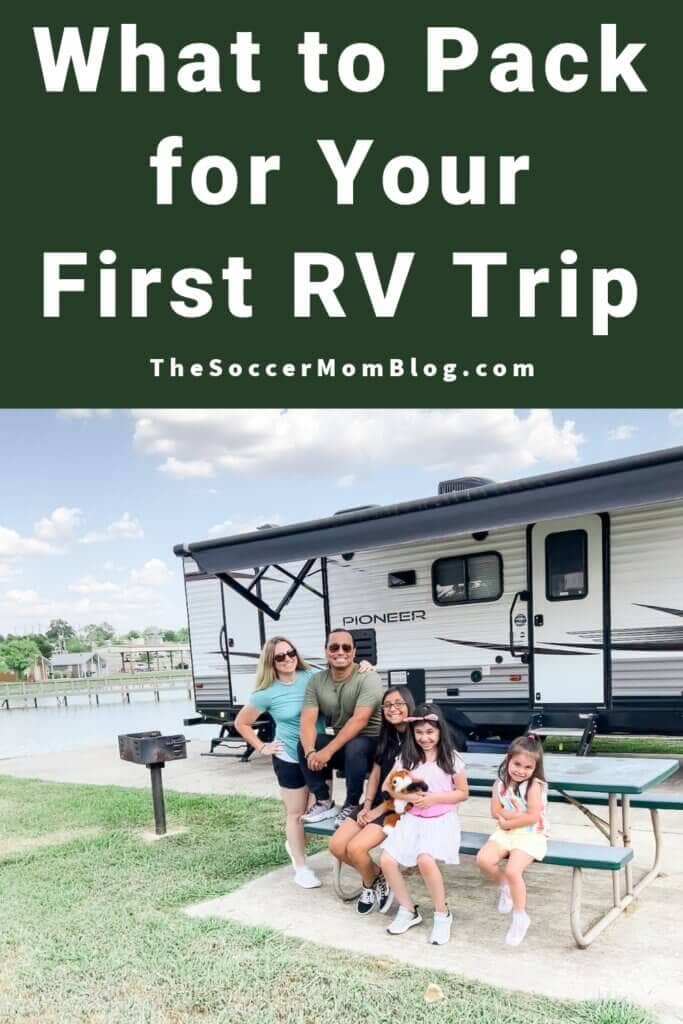 First Time RV Camping Tips & Printable Packing List The Soccer Mom Blog