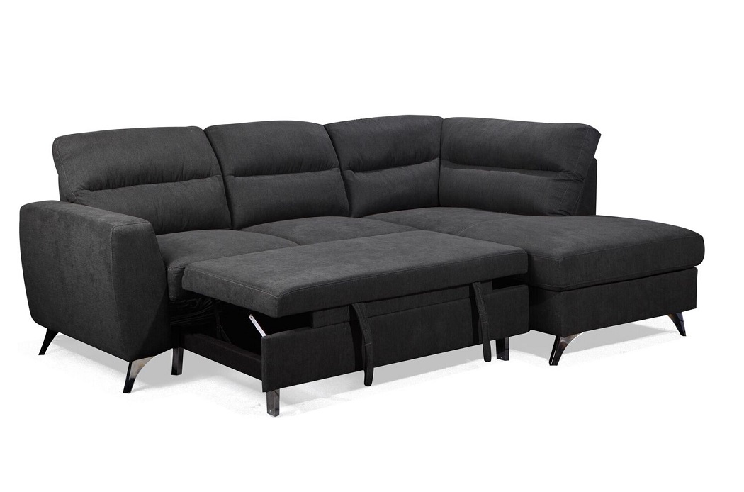 Houston Sofa Bed Charcoal Grey
