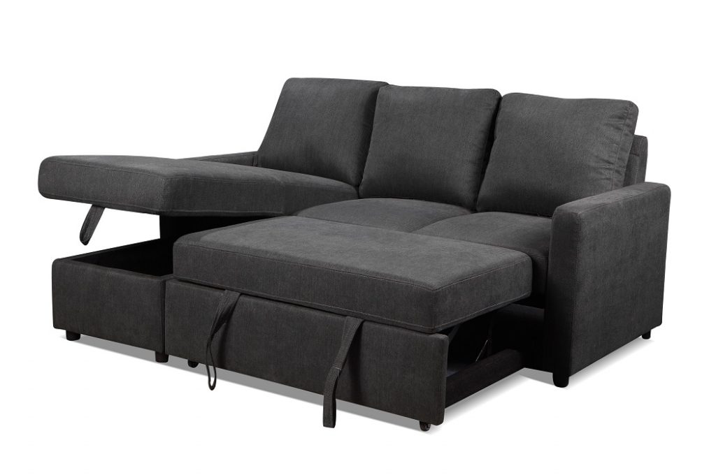 Kuta Sofa Bed Charcoal Grey