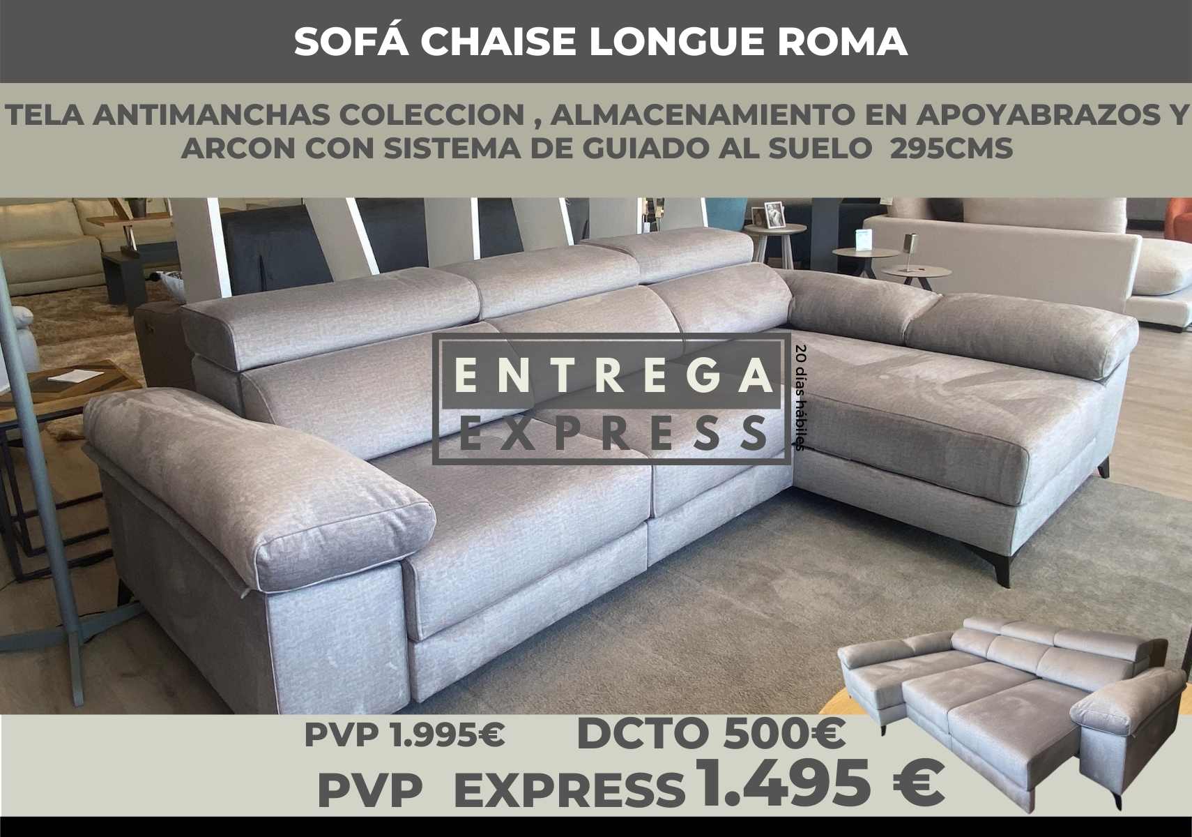 Sofás baratos, sillones, sofas cama en liquidación, chaise longue