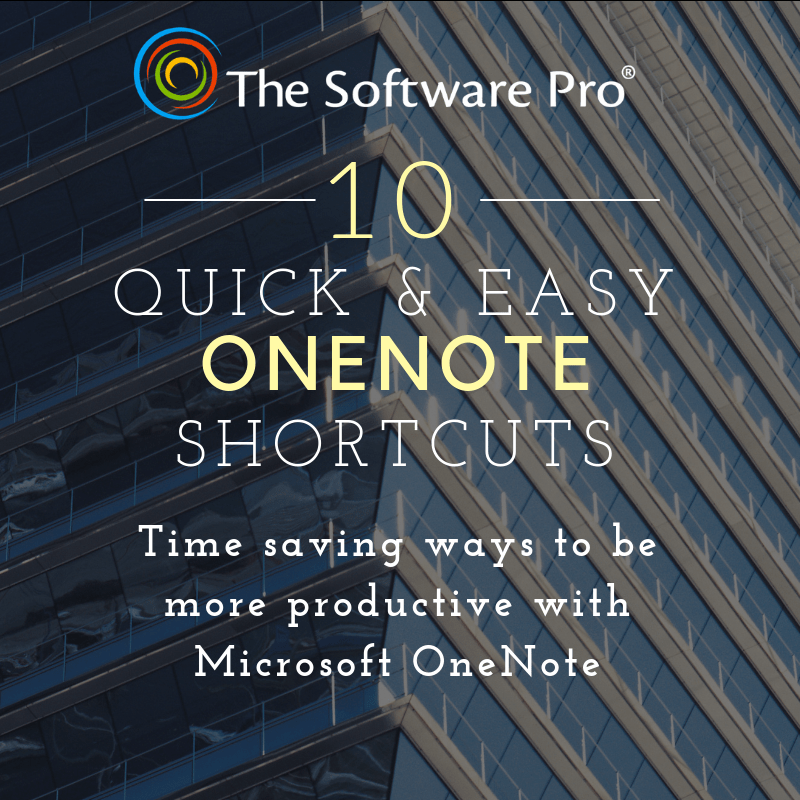 10 Ways to Save Time with Microsoft OneNote Keyboard Shortcuts