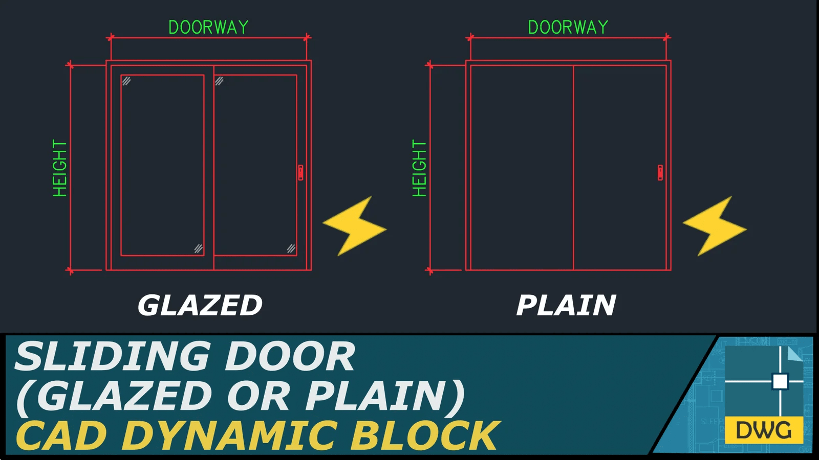 Sliding Door Symbol In Floor Plan Cad Block Symbol