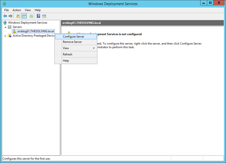 Configuring and using Windows Deployment Services (WDS)