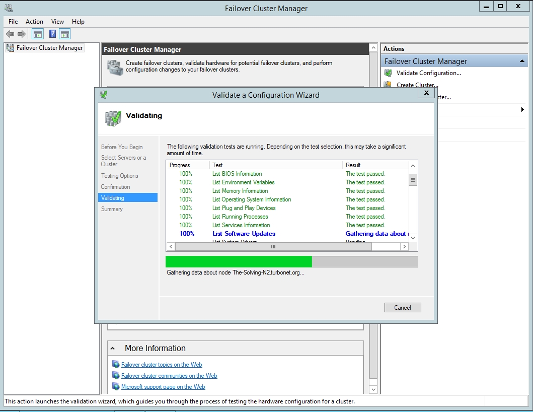 How to set up a HyperV failover cluster The Solving