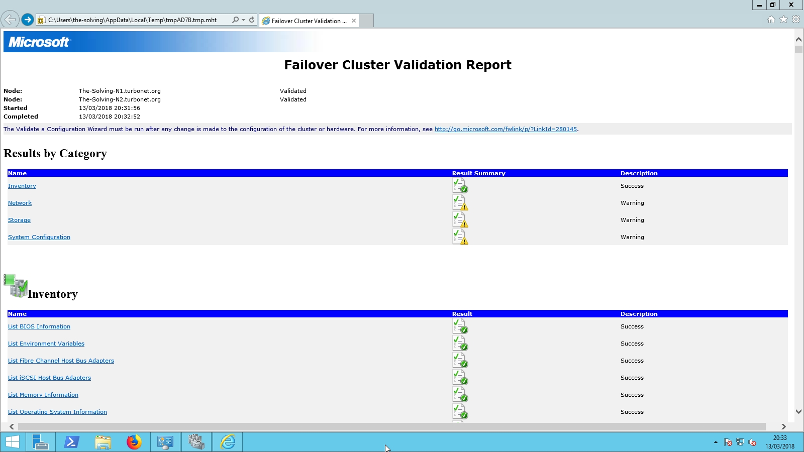 How to set up a HyperV failover cluster The Solving