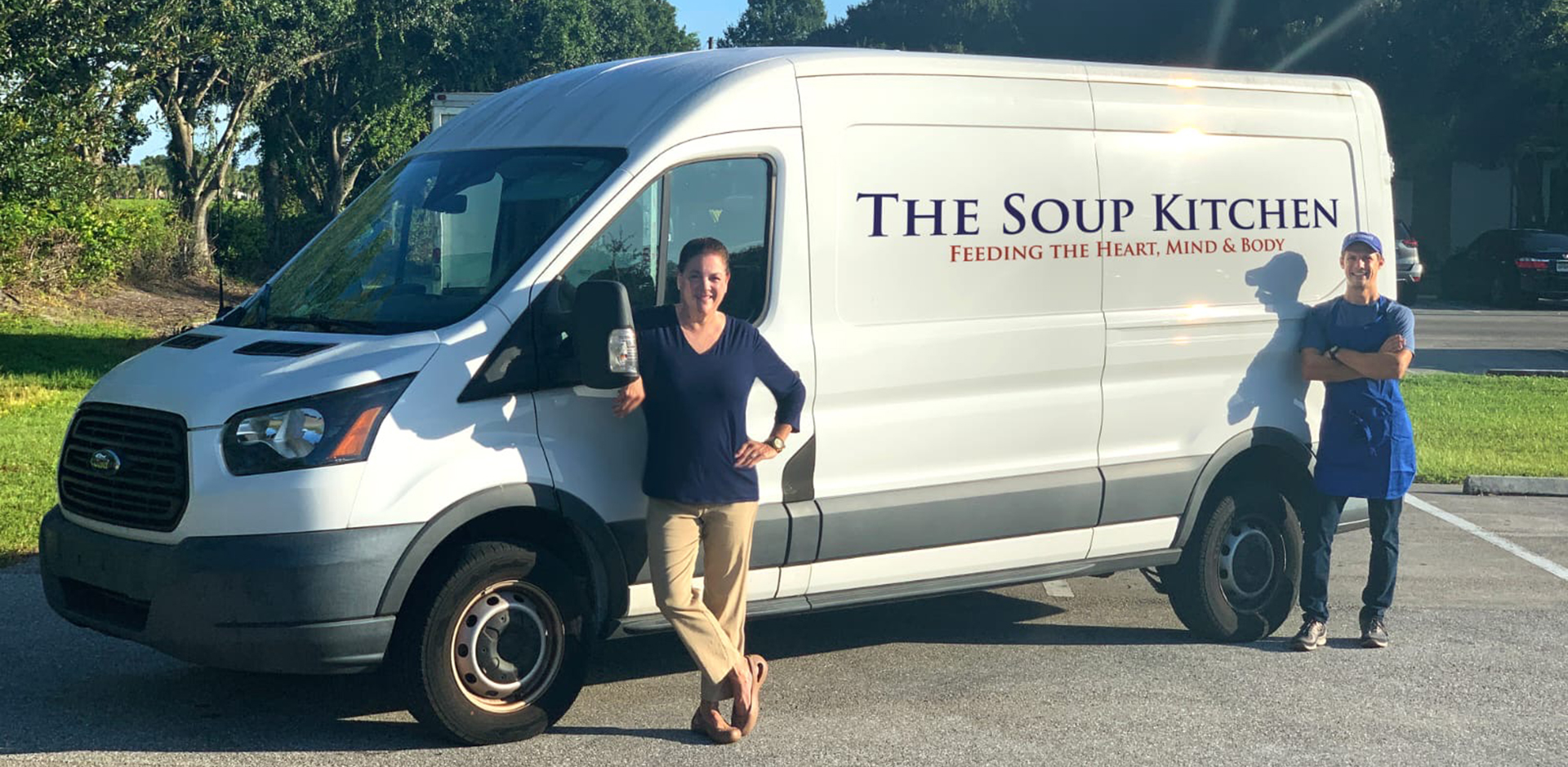 The Soup Kitchen in Boynton Beach feeding people in need.