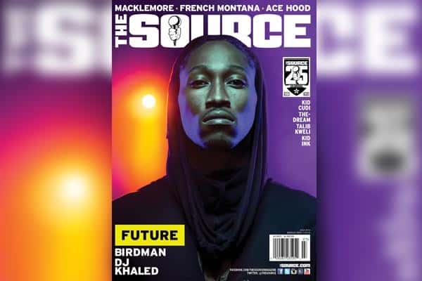 The Source Exclusive Future On Cover 2 of the June/July