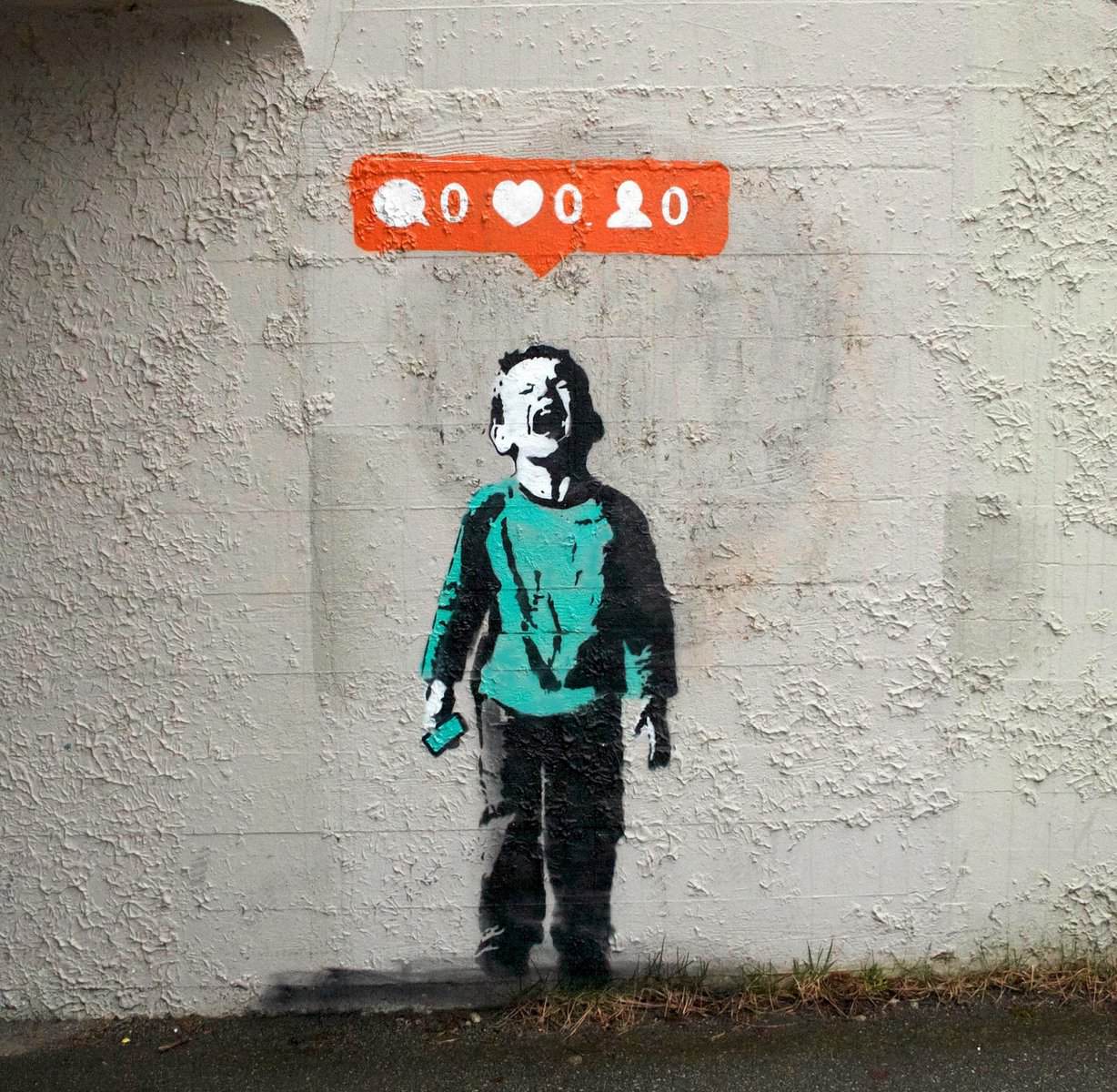 Street Artist Captures How It Feels When “Nobody Likes You” On Instagram
