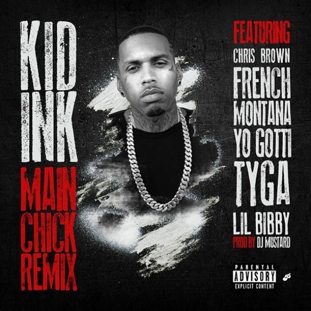 Listen To Kid Ink's Remix Of "Main Chick" ft Chris Brown, French