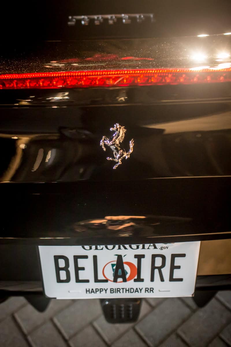 Luc Belaire Gifts Rick Ross With Brand New 2018 Ferrari For His Star