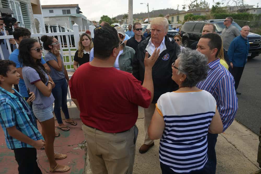 Trump Is Walking the Streets of Puerto Rico Right Now The Source