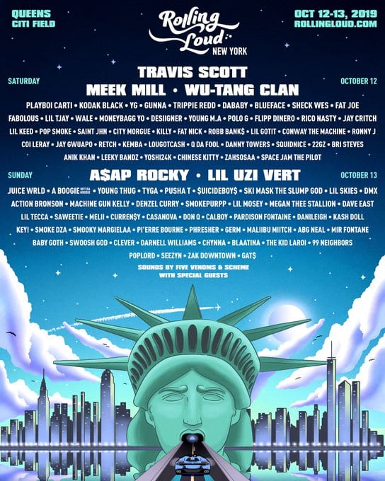 rolling loud 2023 Travis Scott, Meek Mill, Wu-Tang Clan Headline Rolling Loud New York