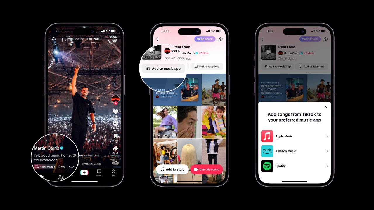 TikTok Revoluciona a Descoberta Musical com o Recurso “Adicionar à Aplicação de Música”