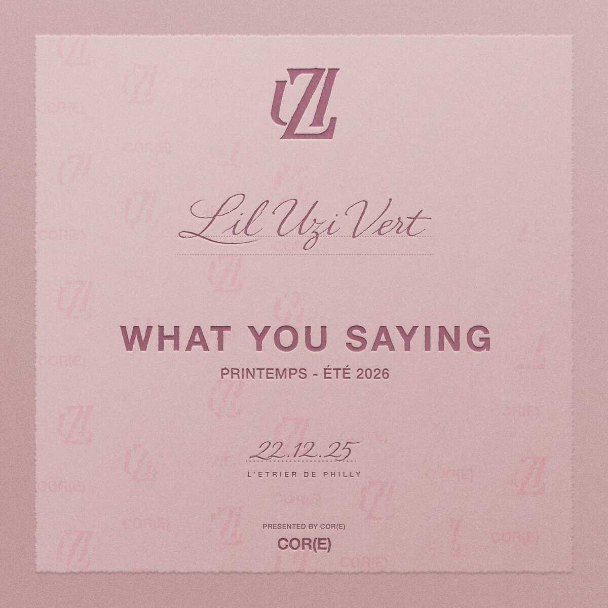Lil Uzi Vert Releases “What You Saying” With StarStudded Fashion Visual
