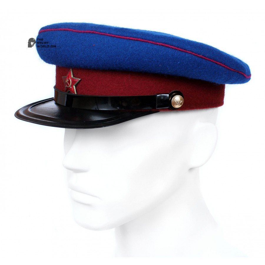 Soviet Army WWII The Highest quality NKVD Officer's military RKKA visor hat