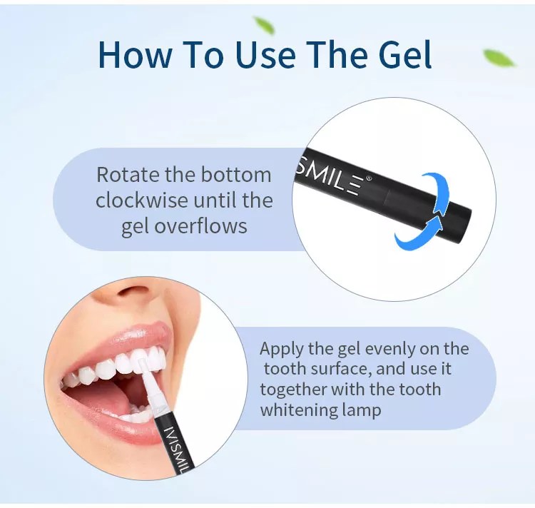 Ivismile Teeth Whitening Kit Complete LED Teeth Whitening Kit