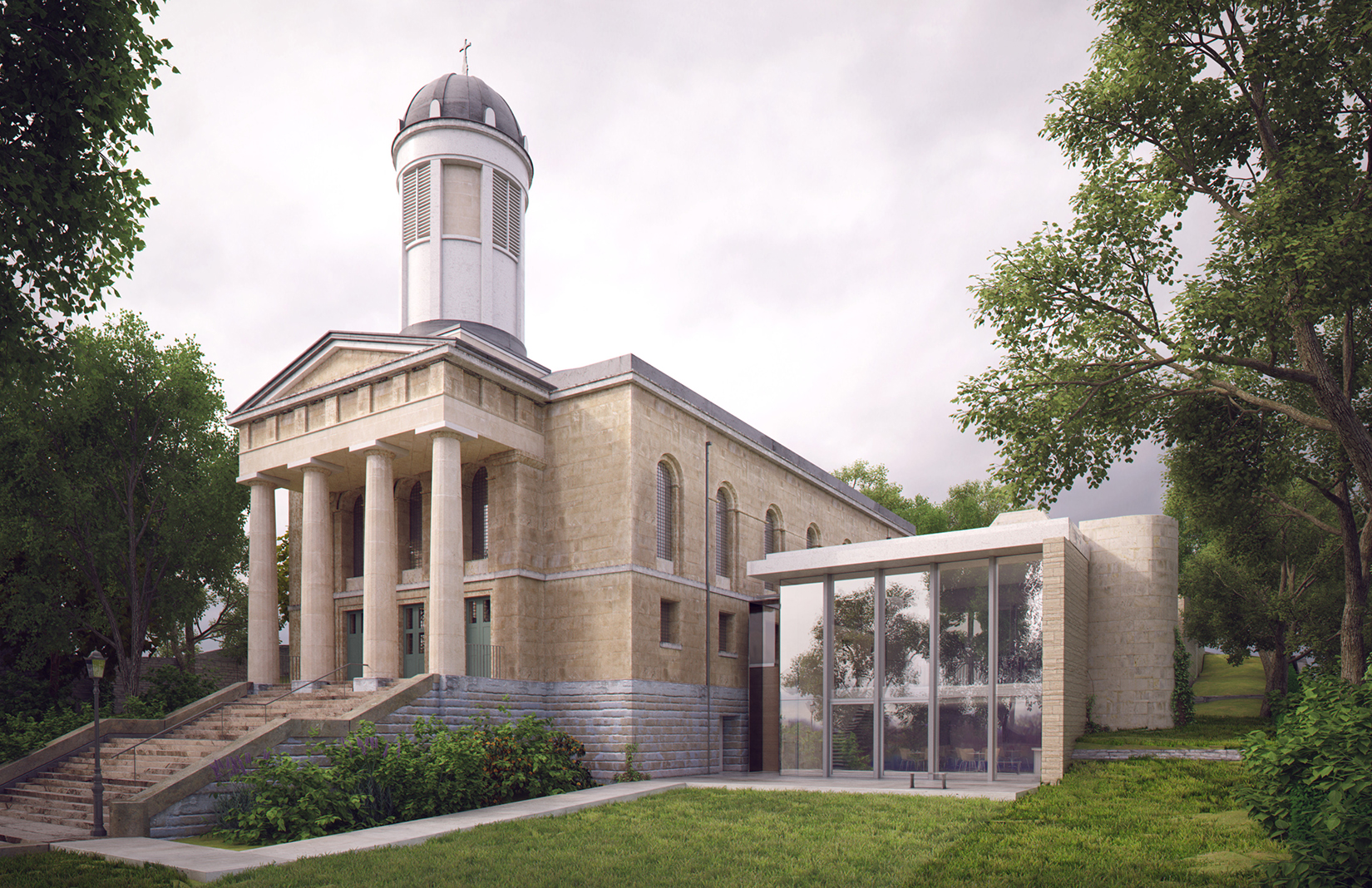 Bristol’s church concert hall St is getting a minimalist addition