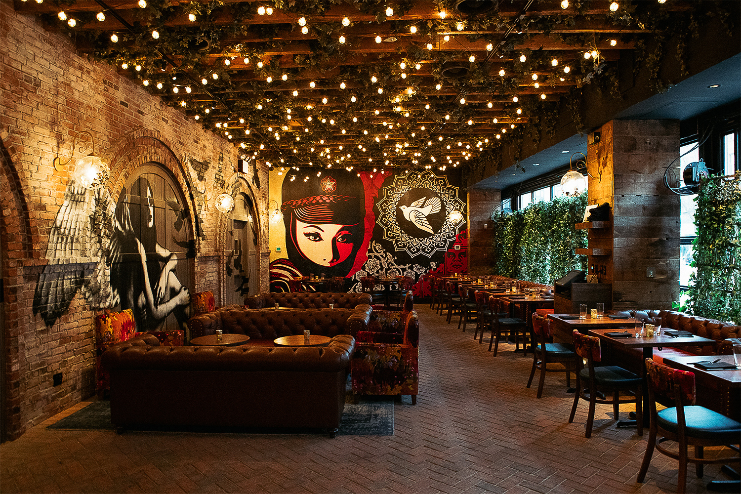 Manhattan’s Vandal restaurant brings street art and food together The