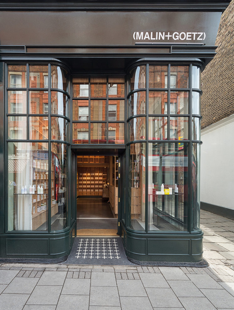 Malin + Goetz opens two apothecaries in London designed by Jonathan
