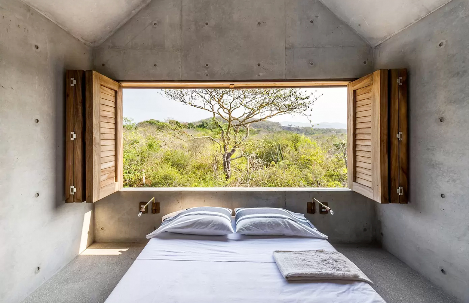 Rental of the week a concrete cabin in Oaxaca, Mexico