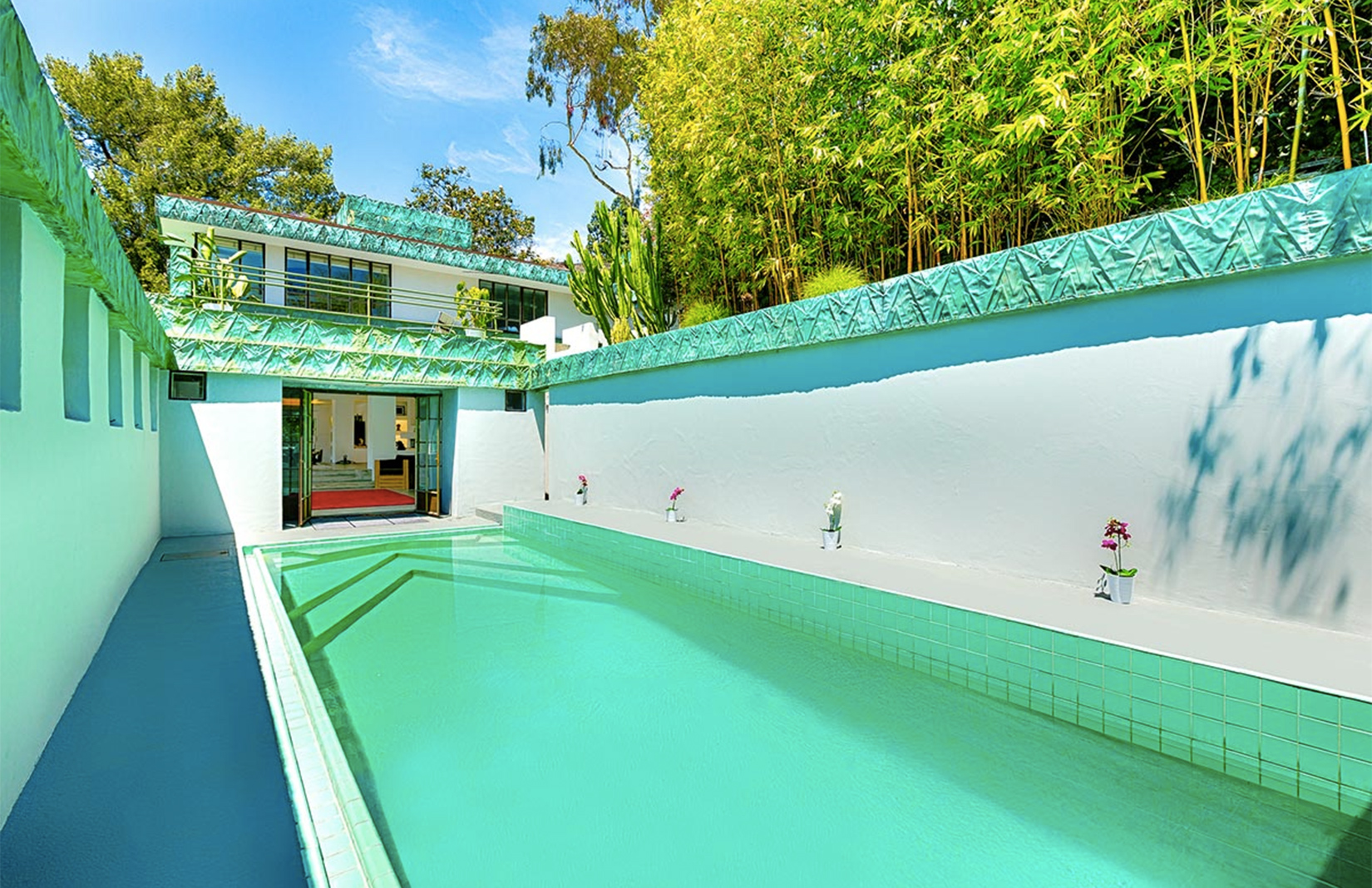 Frank Lloyd Wright Jr’s Samuel Novarro House lists for 4.2m