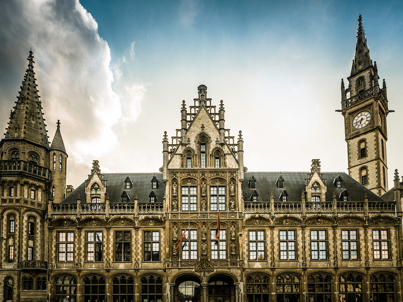 Ghent’s historic post office is now a hotel complete with octagonal