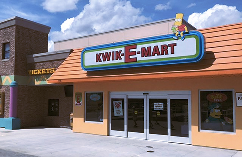 Simpsons fans can now shop at a real life KwikEMart