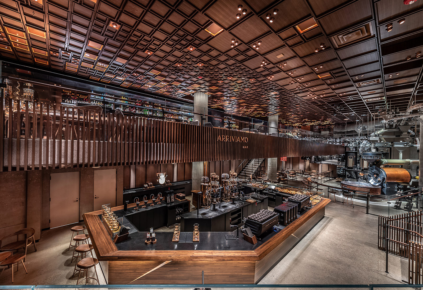 Starbucks opens industrialstyle roastery in NYC’s Meatpacking District The Spaces