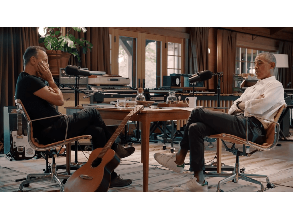 The SpringsteenObama podcast is rambling and sloppily edited The